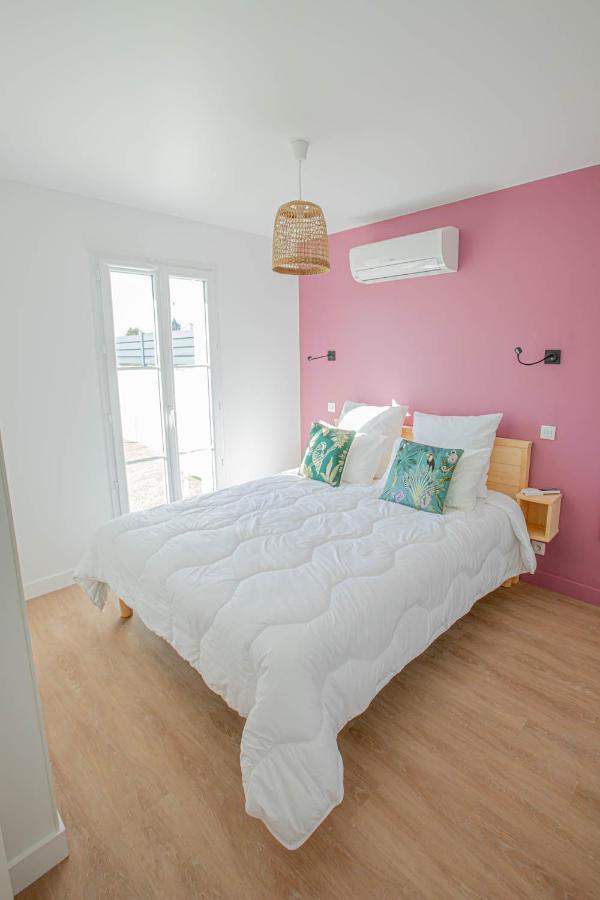 Le Mousse Maison Avec Piscine/Parking/Wifi/Plages 5Kms Les Mathes Luaran gambar